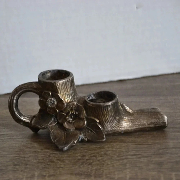 Vtg Silverplate Candlestick  holder - Picture 1 of 5